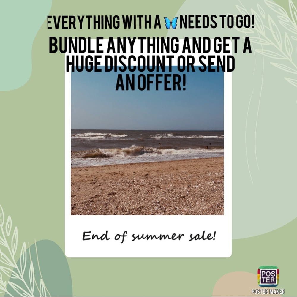 END OF SUMMER SALE